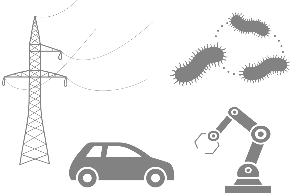 Examples of dynamical systems: power grid, biological systems, vehicles, and robotics